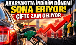 Akaryakıtta indirim dönemi sona eriyor! Çifte zam geliyor