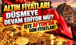 Altın fiyatları düşmeye devam ediyor mu? İşte Afyon'da son fiyatlar!