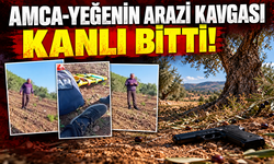 Amca-yeğenin arazi kavgası kanlı bitti!