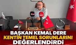 Başkan Kemal Dere Kentin Temel Sorunlarını Değerlendirdi