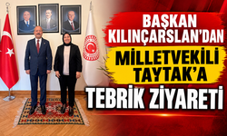 Başkan Kılınçarslan’dan Milletvekili Taytak’a tebrik ziyareti