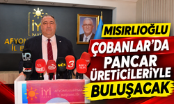 Mısırlıoğlu Çobanlar'da Pancar Üreticileriyle Buluşacak