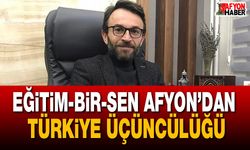 Eğitim-Bir-Sen Afyon’dan Türkiye üçüncülüğü