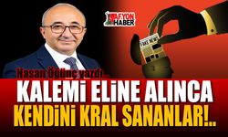 Kalemi eline alınca kendini kral zannedenler!..