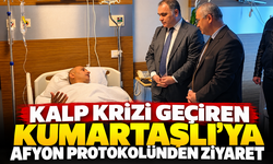 Kalp Krizi Geçiren Kumartaşlı’ya Afyon Protokolünden Ziyaret