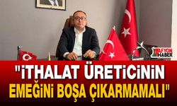 "İthalat Üreticinin Emeğini Boşa Çıkarmamalı"