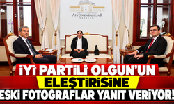 İYİ Partili Olgun'un eleştirisine eski fotoğraflar yanıt veriyor!