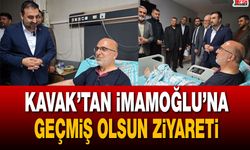 Kavak’tan İmamoğlu’na geçmiş olsun ziyareti