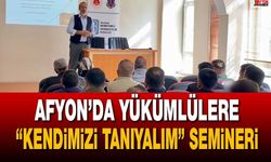 Afyon’da yükümlülere “kendimizi tanıyalım” semineri