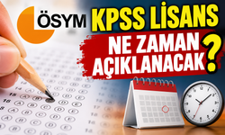 KPSS lisans ne zaman açıklanacak?