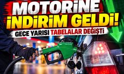 Motorine indirim geldi! Gece yarısı tabelalar değişti