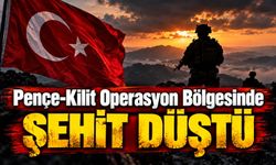 Pençe-Kilit Operasyon Bölgesinde Şehit Düştü