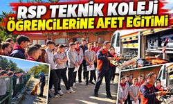 RSP Teknik Koleji öğrencilerine afet eğitimi