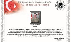 Hakkari'den acı haber: 1 asker şehit oldu