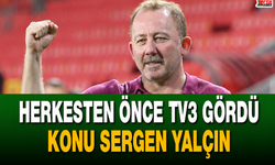 Herkesten önce TV3 gördü… Konu Sergen Yalçın