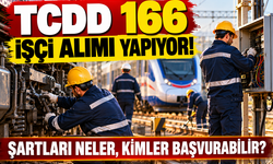 TCDD 166 işçi alımı yapıyor! Şartları neler, kimler başvurabilir?