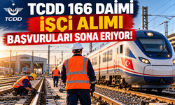 TCDD 166 daimi işçi alımı başvuruları sona eriyor!