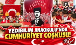 Yedibilim Anaokulu’nda Cumhuriyet coşkusu