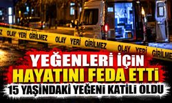 Yeğenleri için hayatını feda etti, 15 yaşındaki yeğeni katili oldu