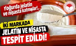 Yoğurda jelatin ve nişasta katmışlar!..