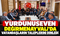 Yurdunuseven Değirmenayvalı’da Vatandaşların Taleplerini Dinledi