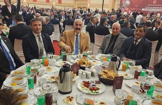 Ahmet Kahveci, Devlet Bahçeli'nin iftarına katıldı