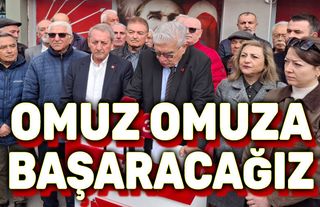 Bu zor günleri omuz omuza aşacağız