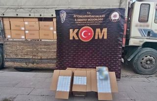 Afyon'da 4 milyon makaron ele geçirildi