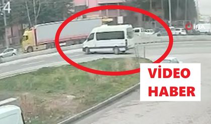 Genç motosiklet sürücüsünün öldüğü kaza güvenlik kamerasında