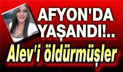 Afyon'da yaşandı: İnntihar dendi, cinnayet çıktı!..