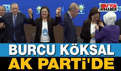 Burcu Köksal AK Parti'de!