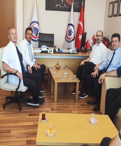 İl Sağlık Müdürlüğünden üniversite hastanesine ziyaret