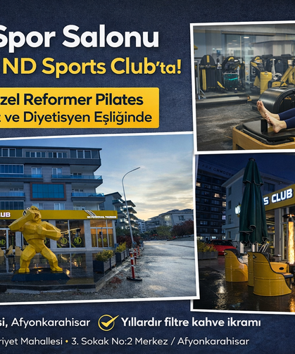 Afyon Spor Salonu Arayanların Yeni Adresi: ND Sports Clubs