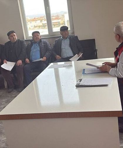 Çiftçilere bitki koruma eğitimi verildi