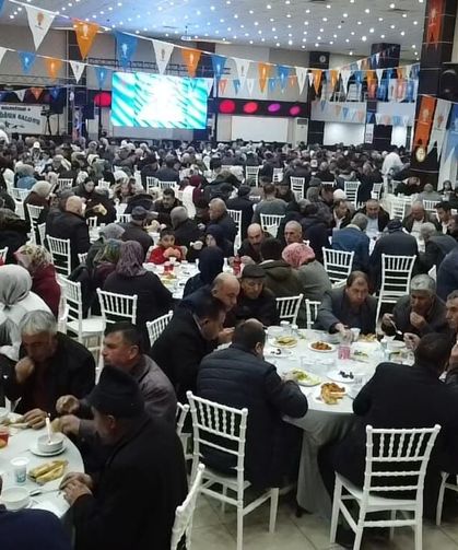 AK Parti'den Şuhut'ta büyük iftar buulşması