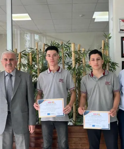 RSP’li öğrenciler Avrupa stajını tamamladı