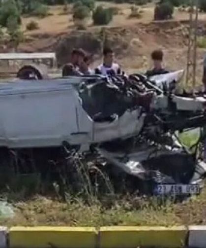 Akşehir'de feci kaza ucuz atlatıldı