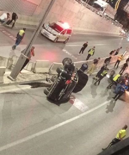 Karayolları altgeçidinde feci kaza!..