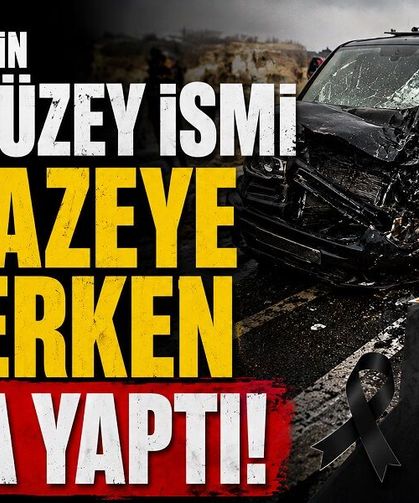 AK Parti'nin üst düzey ismi cenazeye giderken kaza yaptı!