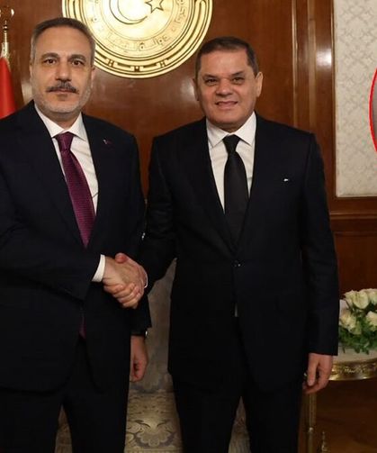 Bakan Fidan'ın Libya Ziyaretinde Dikkat Çeken Detay