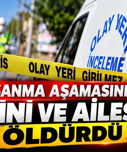 Boşanma aşamasındaki eşini ve ailesini öldürdü