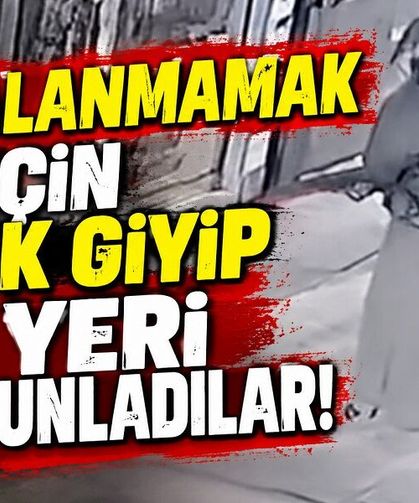 Yakalanmamak için etek giyip iş yeri kurşunladılar!