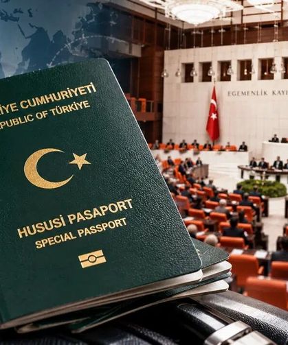 Yeşil pasaport için yeni kanun teklifi verildi