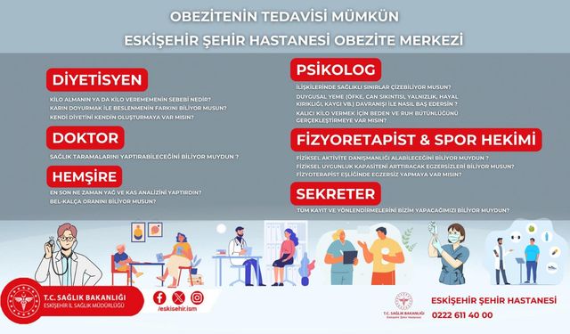 Eskişehir'de Obezite Merkezi: Sağlıklı yaşam için bütüncül hizmet