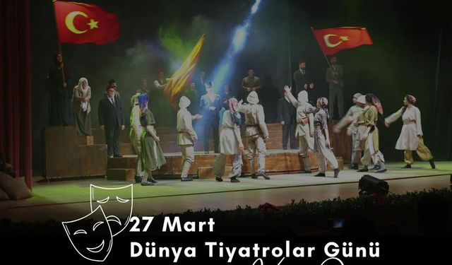 Eskişehir'de Tiyatro Severler Dünya Tiyatrolar Günü'nü Coşkuyla Kutluyor
