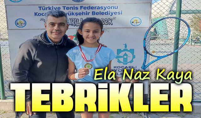 Afyonlu tenisçi Ela Naz Kaya'dan büyük başarı