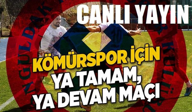 Serik Belediyespor - Zonguldak Kömürspor maçı canlı yayını