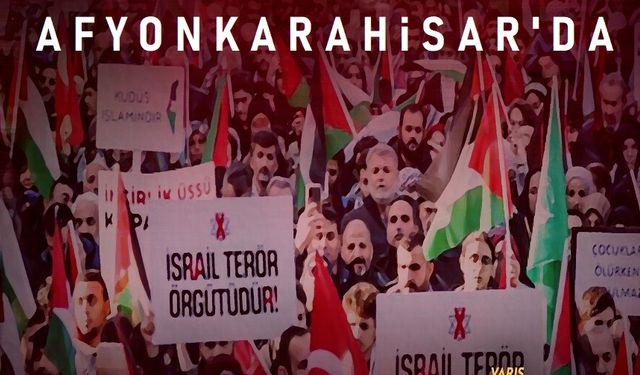 Afyon'da AK Partili gençlik Filistin için yürüyecek