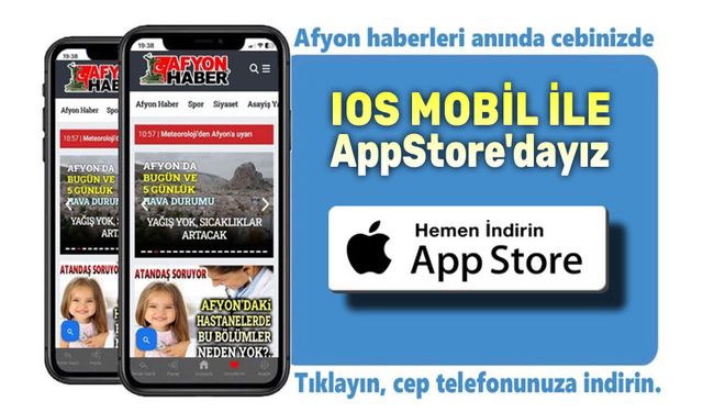 Afyonhaber, IOS uygulaması ile AppStore'da