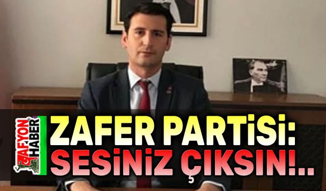 Ahmet Bilal Öztürk: Sesiniz çıksın!..
